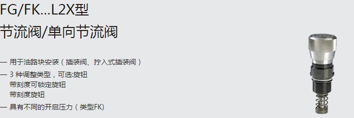 SHLIXIN上海立新FG/FK...L2X型節流閥/單向節流閥